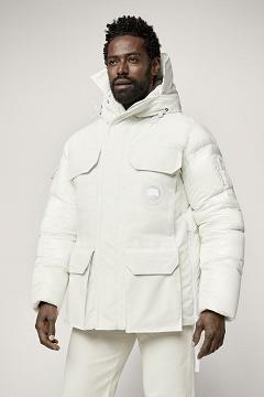 Chamarras Canada Goose Hombre Outlet - Expedition Abrigos Blancos NY0926413